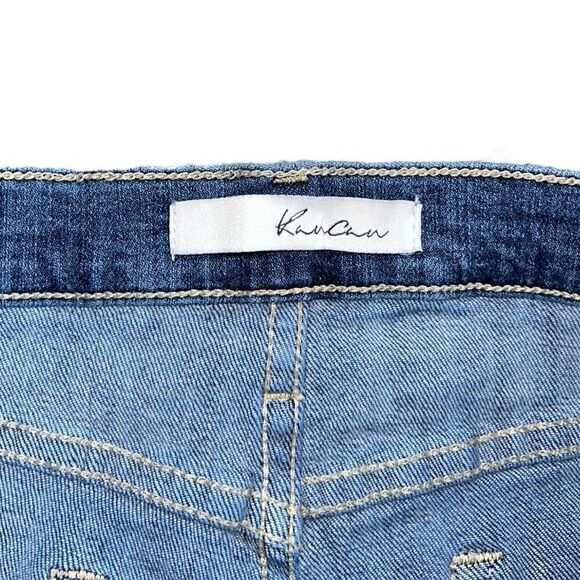 Kancan Low Rise Boyfriend Stretch Cropped Jean In Amo Size 25 - Picture 5 of 7